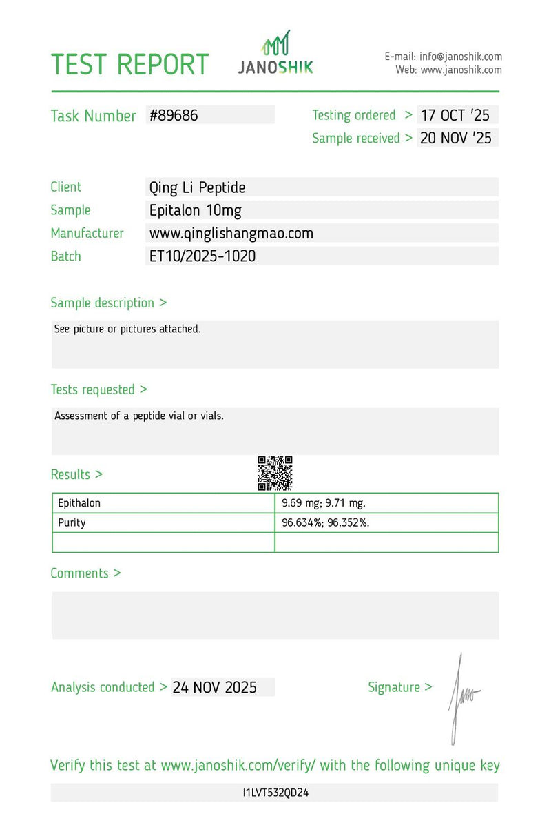 Peptide Angel Epitalon